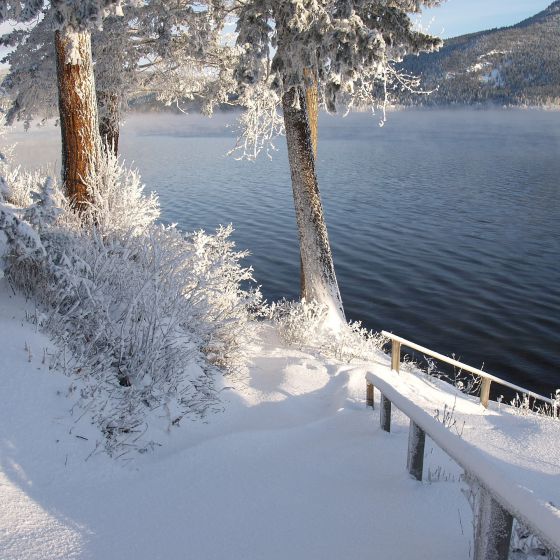 Beautiful Canada during winter